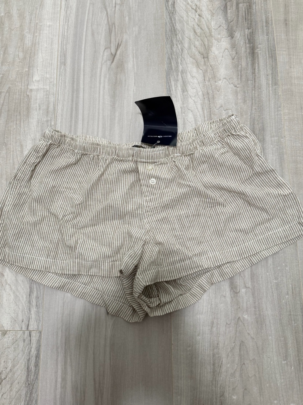 Brandy Melville stripped shorts